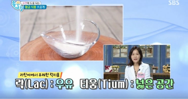  락티움효능 효과 수면유도제락티움