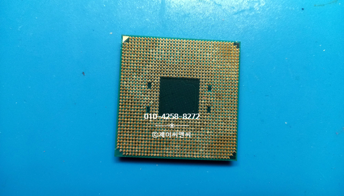 AMD 라이젠 RYZEN 5  1600   cpu핀이 휘어지고 부러진 cpu핀수리