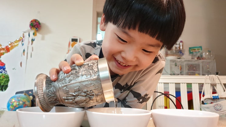  색소추출실험 : M&M초콜릿색소 확산실험, 식용종이 분리, 초콜릿색소로 손수건염색까지!