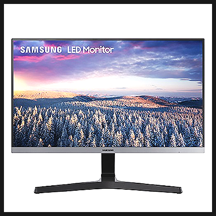  집에서 사용하기 안성맞춤 가성비 최고 삼성 S27R350 27인치 베젤리스 LED 모니터