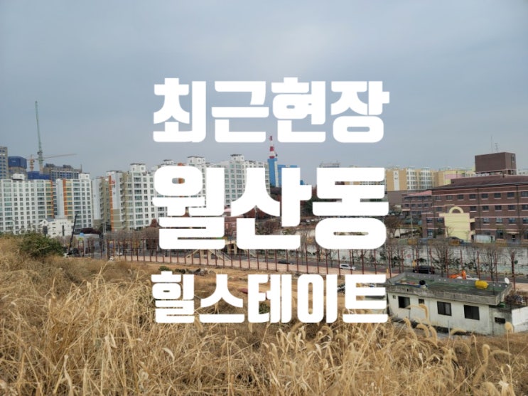  월산동 힐스테이트 최근현장 매도매수 분양권입주권