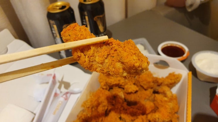 [멕시카나] 뿌리고 매콤달콤한맛 치킨 맛집