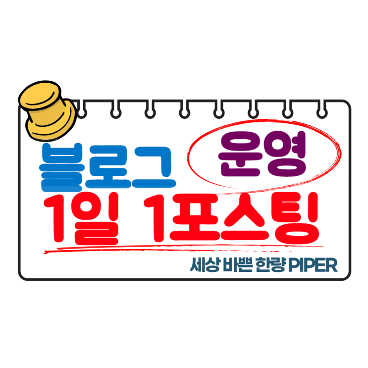  블로그 운영 - 1일 1포스팅은 중요한가?