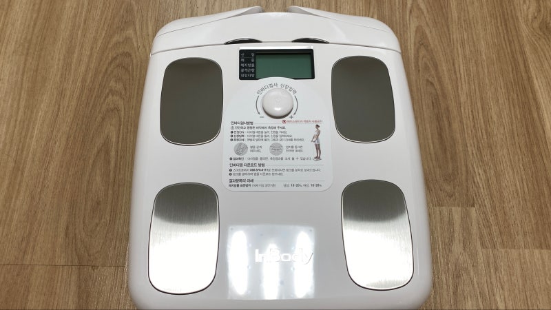 인바디 체중계 H20N 소프트 화이트 12