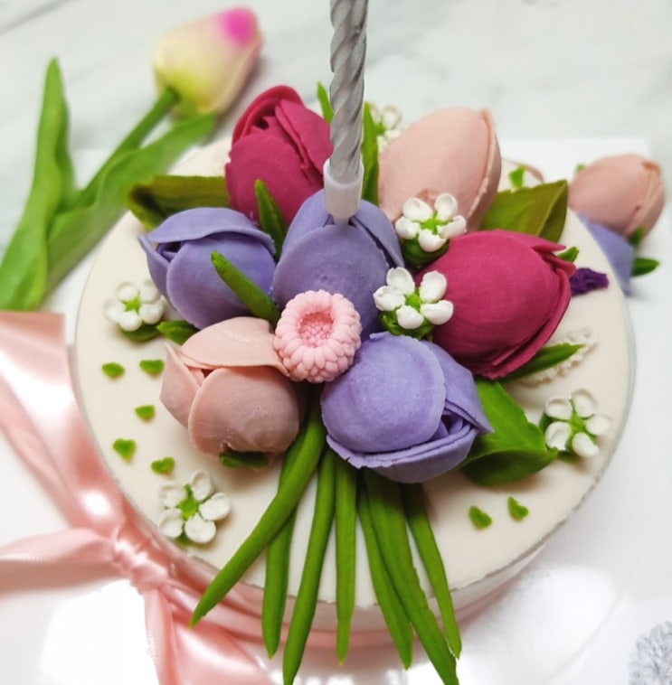  [부산 떡맛집] 애드미라블_ 보기 좋은 떡이 맛도 좋던 앙금플라워떡케이크