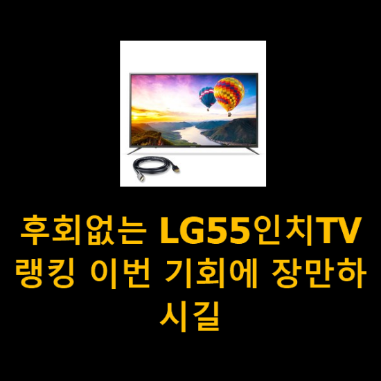 후회없는 LG55인치TV 랭킹 이번 기회에 장만하시길