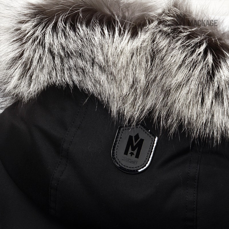 맥케이지 MORITZ XR 실버팍스퍼 다운파카 BLK