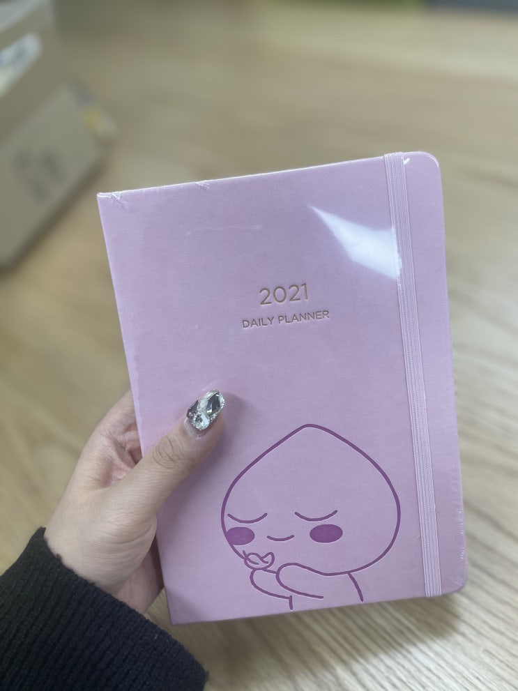  [다이어리] 2021카카오다이어리 2020카카오다이어리 비교 ! 어피치다이어리 리뷰~