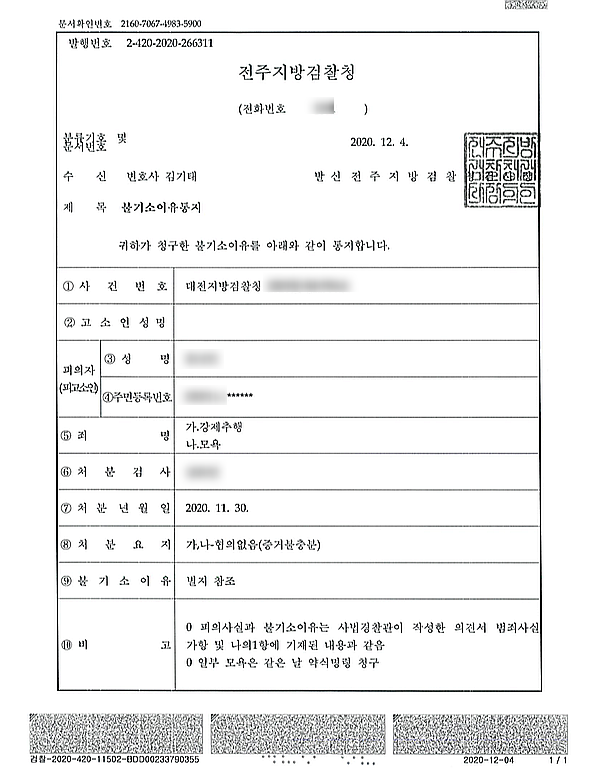 강제추행, 모욕죄 불기소처분 승소 사례