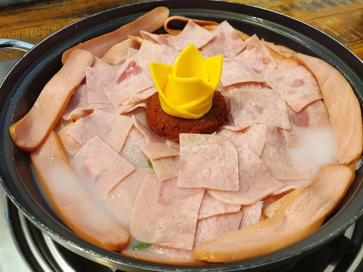  동탄 부대찌개 2동탄 맛집 사골식당 한우사골육수로 국물이 끝내줘요