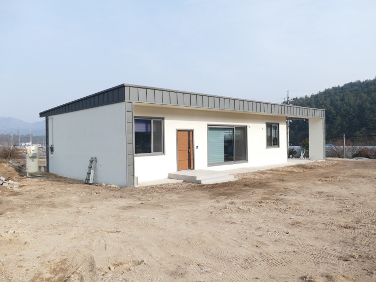  홍천 남면주택 : 하이시스템하우스 / 고단열주택