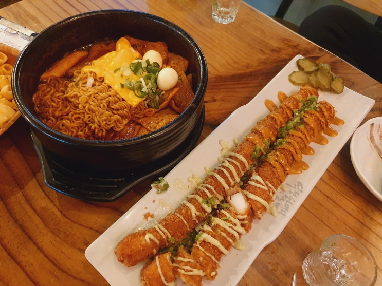  [경산맛집] 역전할머니맥주 신메뉴 후기, 역전할맥 신메뉴, 오징어롱스틱, 짜파구리, 경산 사동 술집
