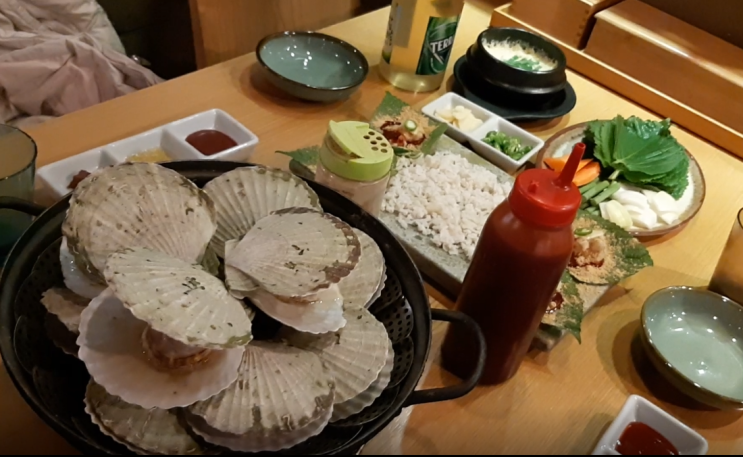  학동사거리 강남구청역 술집 청사포산꼼장어