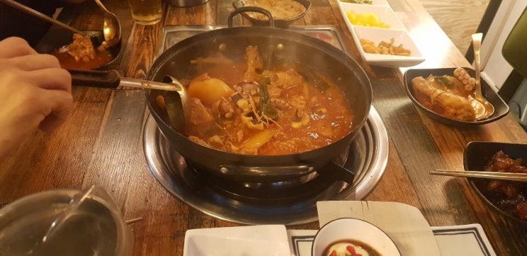  해운대간장찜닭맛집 맛있는 맛점