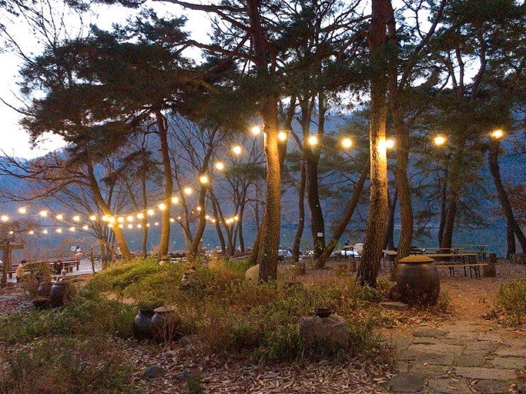 경기 안성 노주현 불멍 카페, 경치랑 음악이랑 가족나들이^^