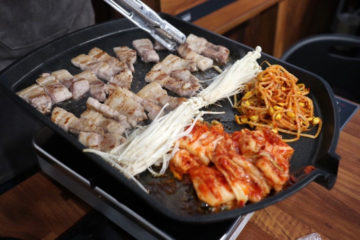  인천 구월동맛집 수상한삼겹살 해물전골까지 완벽