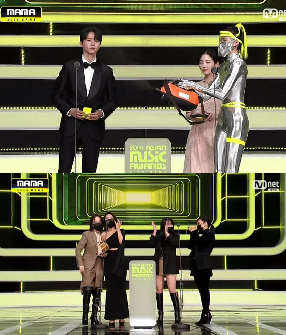 '가수는 주차장 대기?' 2020 MAMA, 시상자·출연진 차별대우 논란 #마마 #2020MAMA