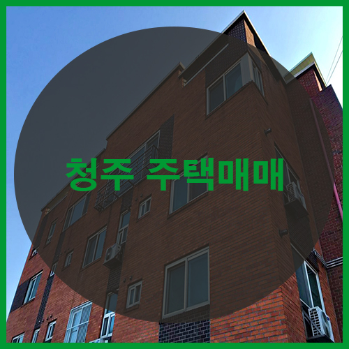 청주주택매매 강내면부동산 충청대학교원룸 주인세대 공실제로