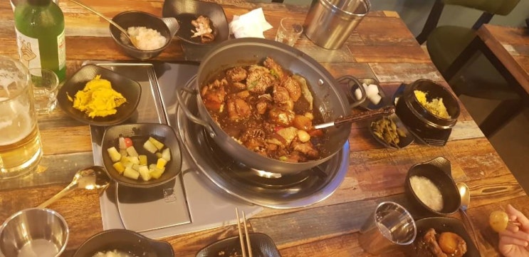 부산센텀닭도리탕 맛있는 자리한 날