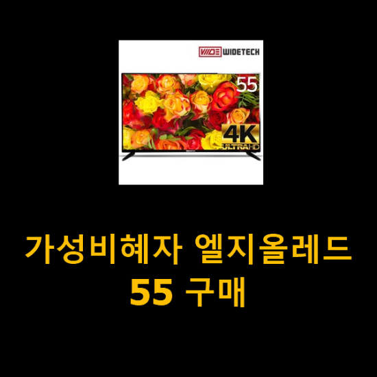 가성비혜자 엘지올레드55 구매 가성비혜자 엘지올레드55 구매