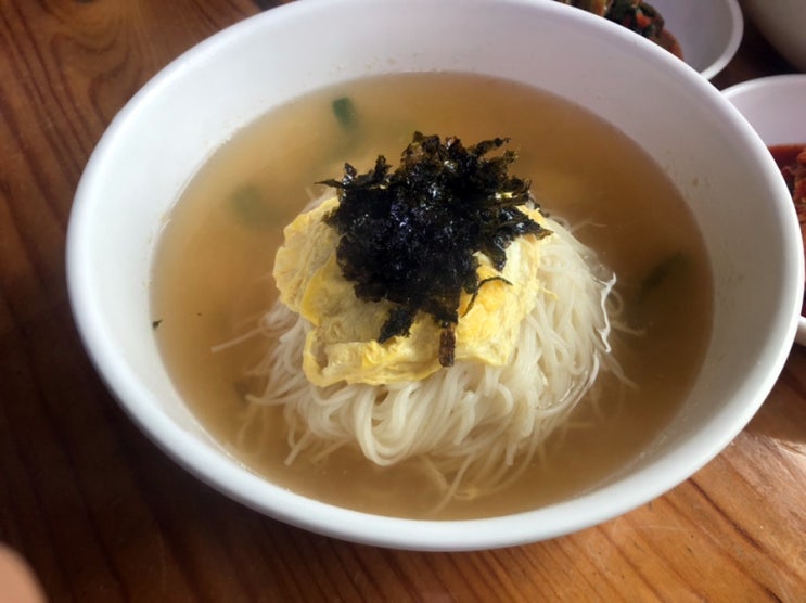  장수동 맛집 인천대공원 장수손두부 잔치국수 5000원