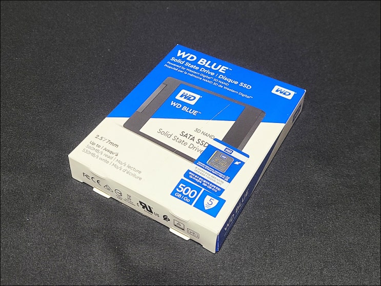 가성비 SSD 추천 WD BLUE 3D SSD 500GB