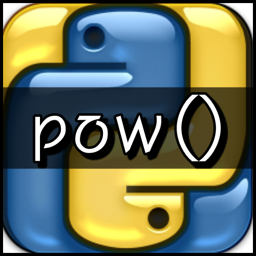  [파이썬] 토막상식 : pow() 함수