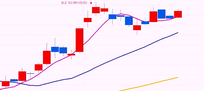 [주린이 필독] 주식 차트 보는법, 지지선 저항선 장대양봉 캔들차트 이동평균선 보는 방법
