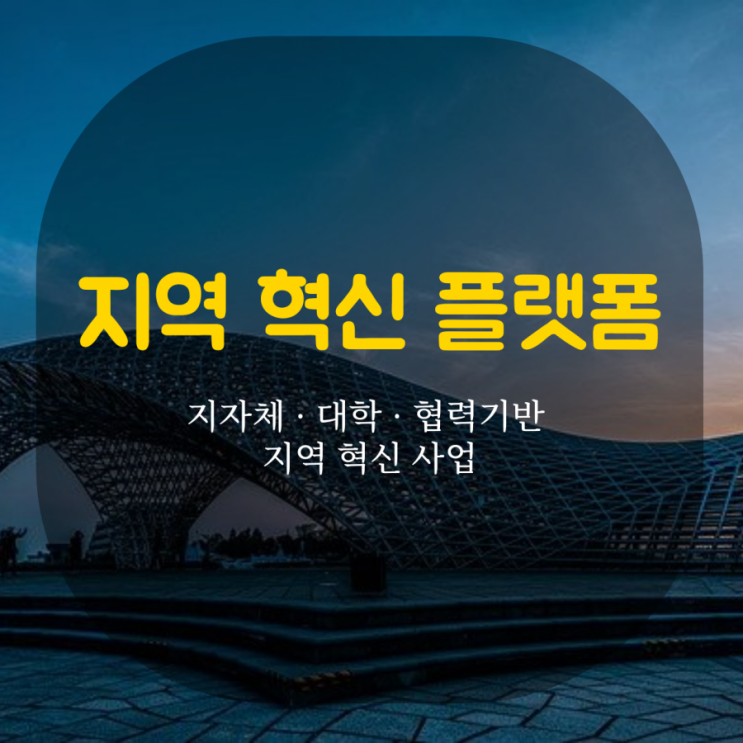  지역 혁신 플랫폼