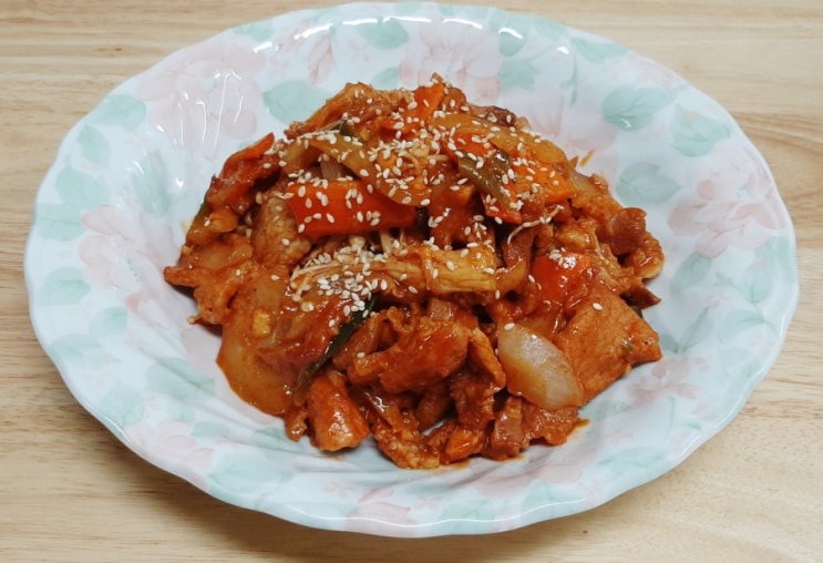  [뭐먹지?]초간단 초스피드 제육볶음 만들기(샨샨이아빠표)