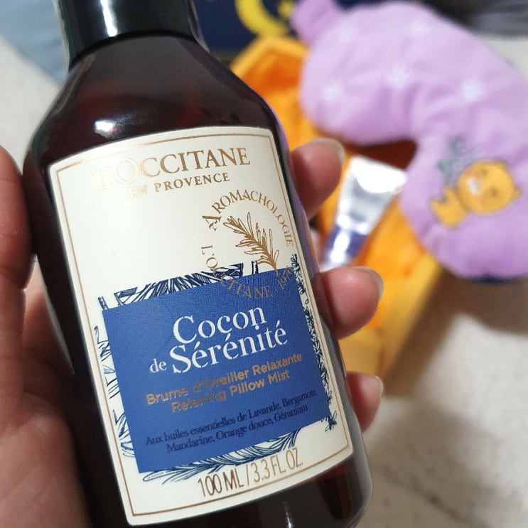 [L'OCCITANE] 록시땅 릴랙싱 필로우 미스트로 수면의 질 높이기
