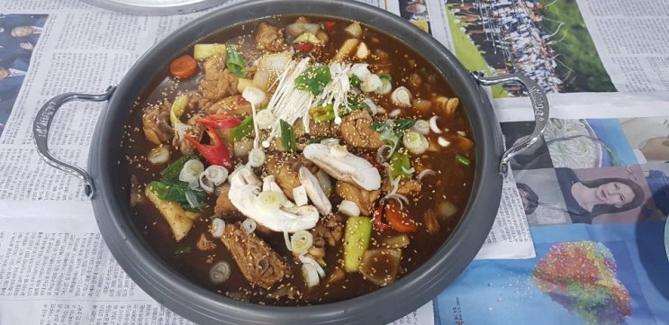  부산계모임찜닭 추억될 맛점
