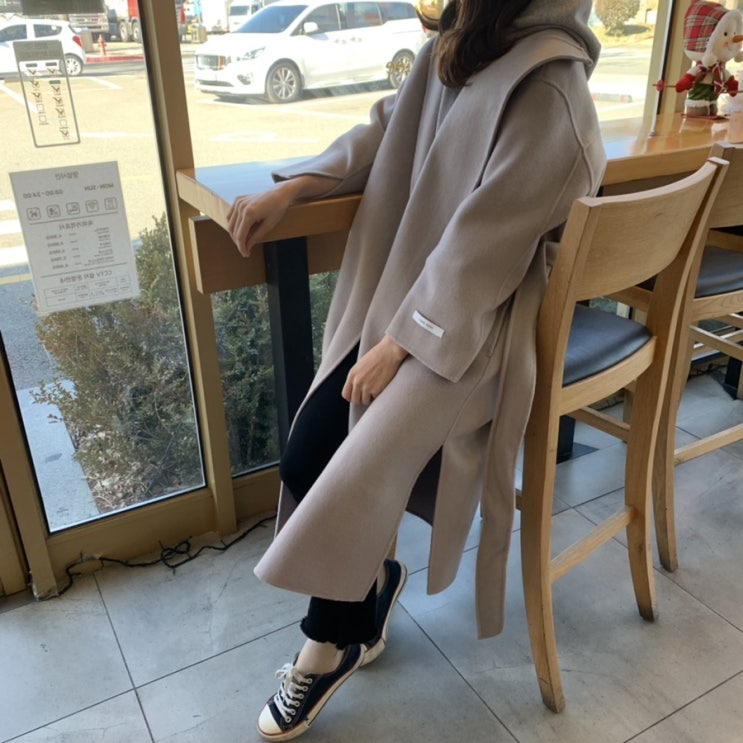  캐시미어 하이넥핸드메이드코트 쇼핑몰 라포이 솔직후기