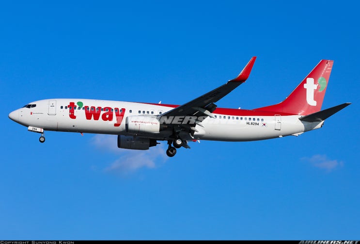  T'way B737-8Q8 HL8294