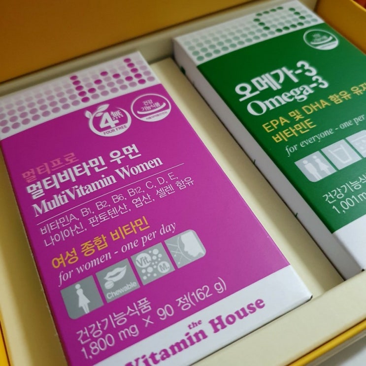  멀티비타민과 오메가3로 바디밸런스 유지하기