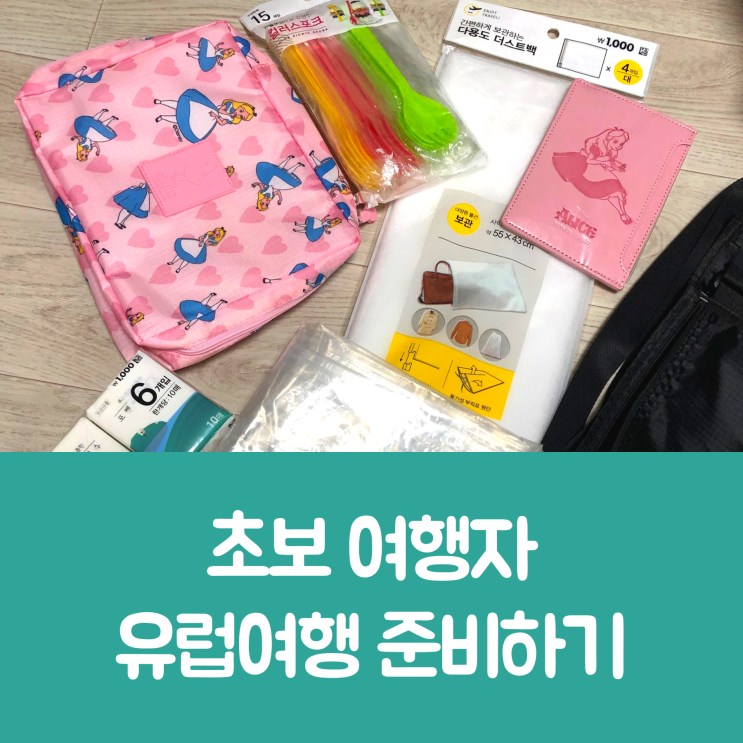  생애 첫 유럽여행 <여행정보 및 여행준비물>