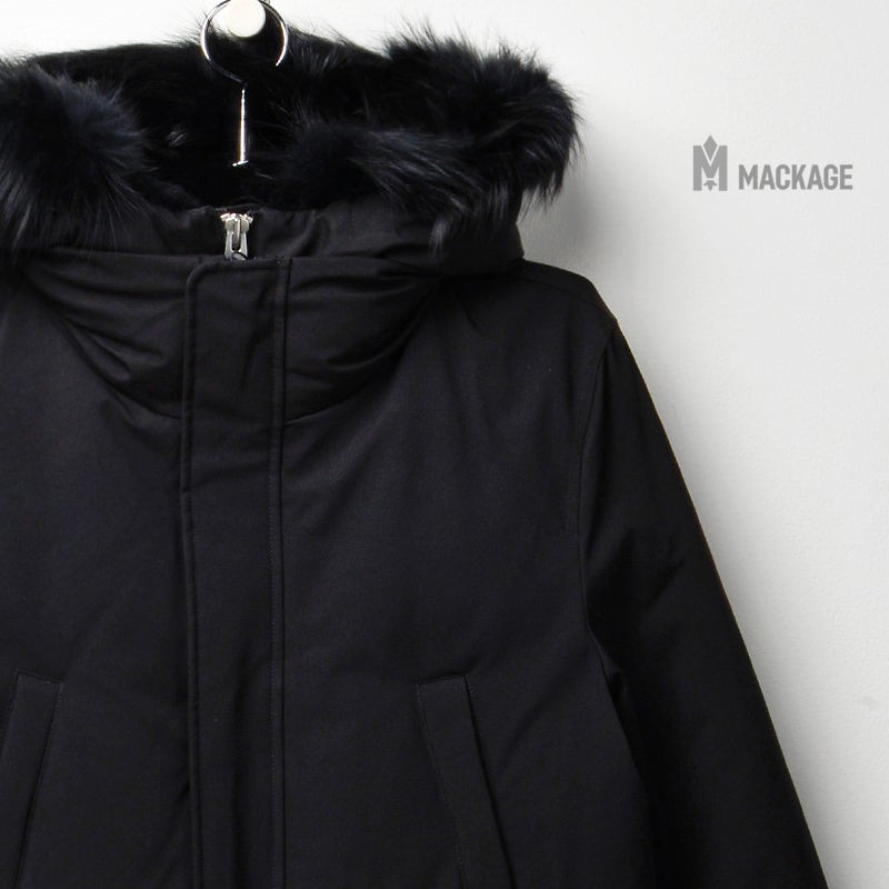 맥케이지 EDWARD BX 후드빕 팍스퍼 다운 BLK