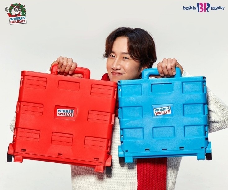  베스킨라빈스 폴딩카트 & 크리스마스케이크 