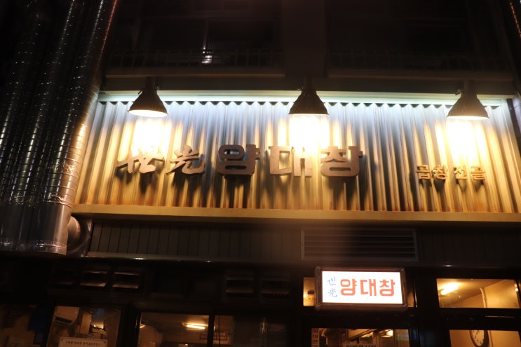 [을지로3가역] 세광양대창 을지로 3가점 후기 / 을지로3가역 맛집, 곱창