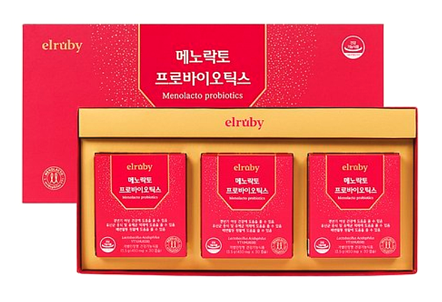  엘루비 메노락토 프로바이오틱스 갱년기 유산균 YT1 효능