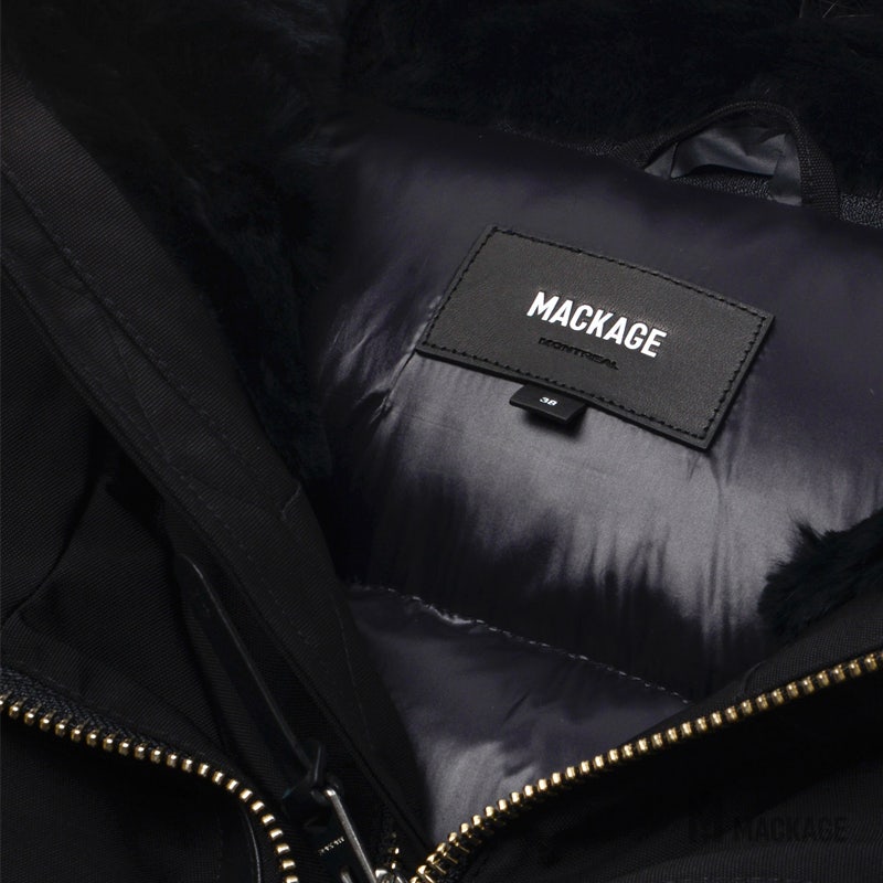 맥케이지 EDWARD BX 후드빕 팍스퍼 다운 BLK