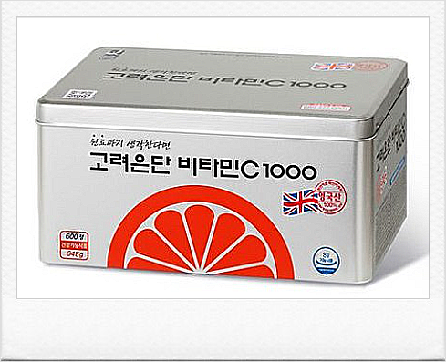  품질, 가성비, 신선도까지 챙긴 고려은단 비타민c1000 600정!!