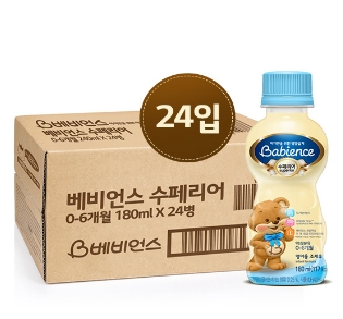  [베이비언스] 수페리어 0- 6개월 (180ml) 24입