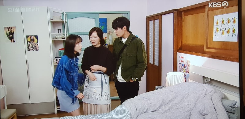 [양산백경원단] 자수 원단 참 예뻐요 (전인화앞치마) 커튼 시공 사진 52