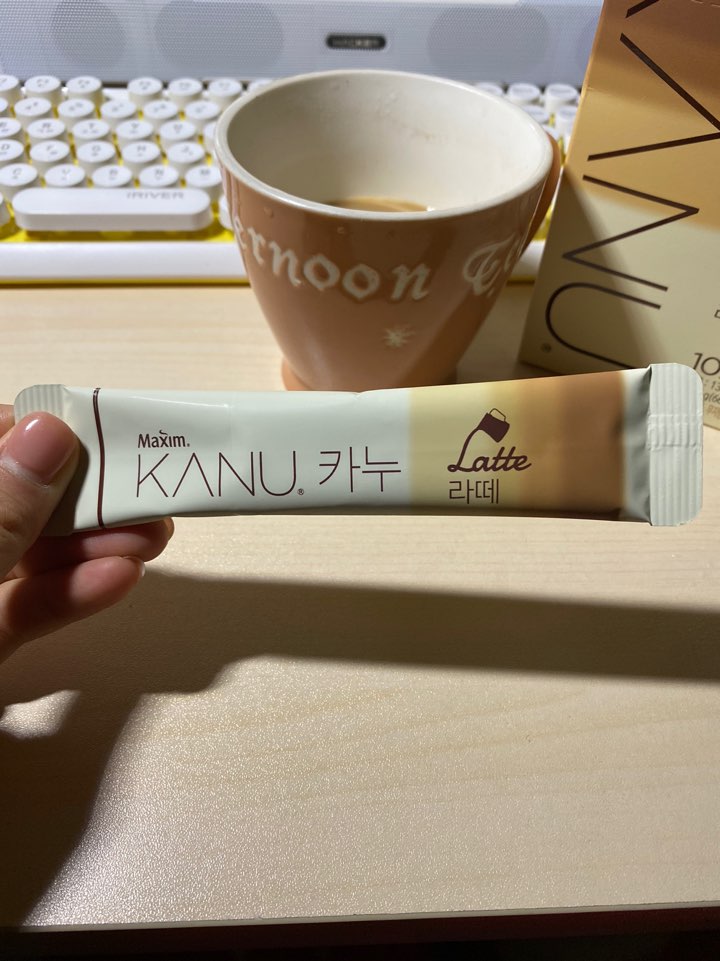  맥심카누 후기 - 바닐라라떼, 돌체라떼, 티라미수라떼, 라떼