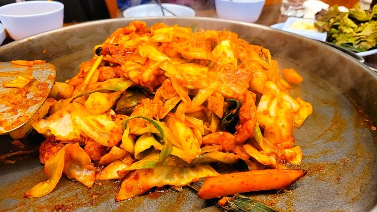  백종원이 인정한 춘천닭갈비맛집, 40년전통 춘천통나무집닭갈비