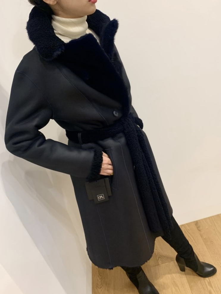  CPL 1953 / 밍크 카라 리버서블 무스탕