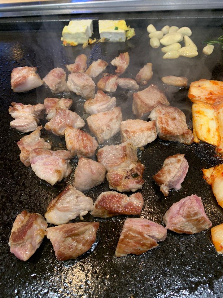 철산역 맛집추천 :: 돌삼닭 (삼겹살/닭갈비)