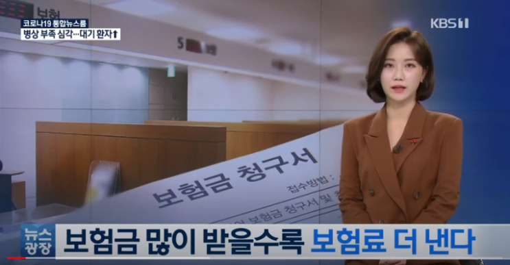 실손보험도 車보험처럼..'비급여' 탈수록 보험료↑ / KBS뉴스광장 실손보험도 車보험처럼..'비급여' 탈수록 보험료↑ / KBS뉴스광장