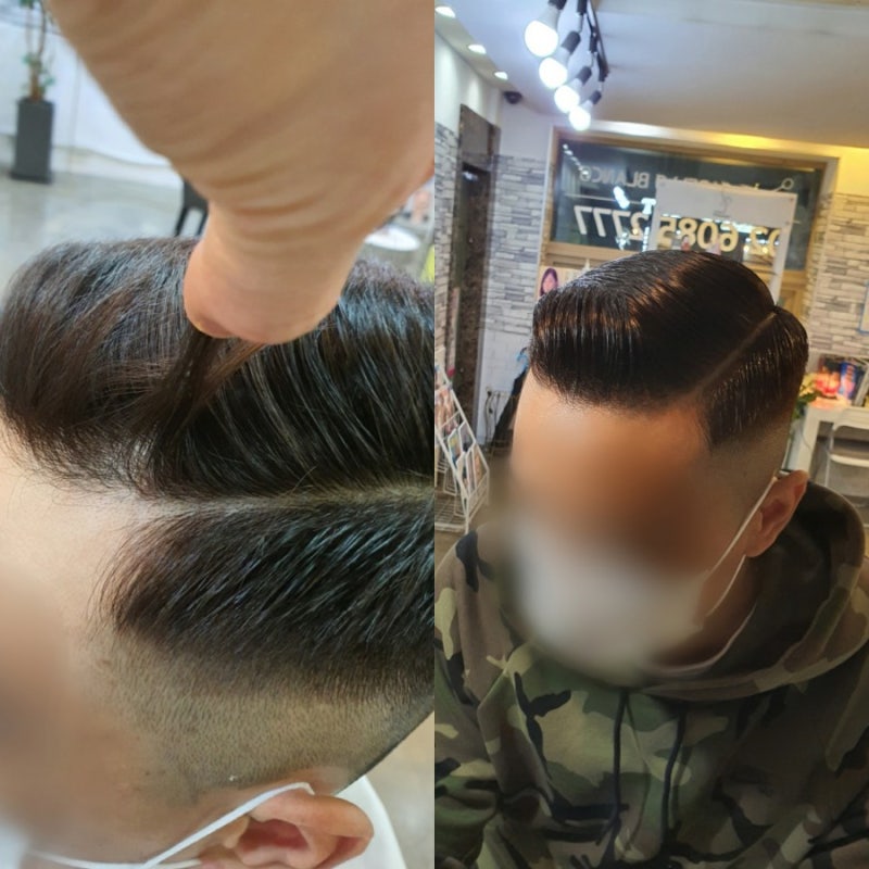 능동미용실 헤어오프닝 예쁜흰머리커버 컬러리뷰 4